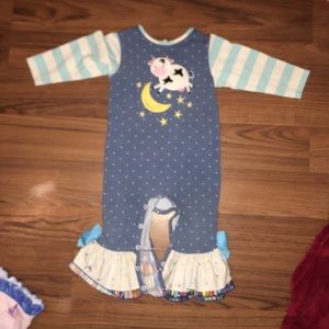 RRR cow jumps over the moon romper